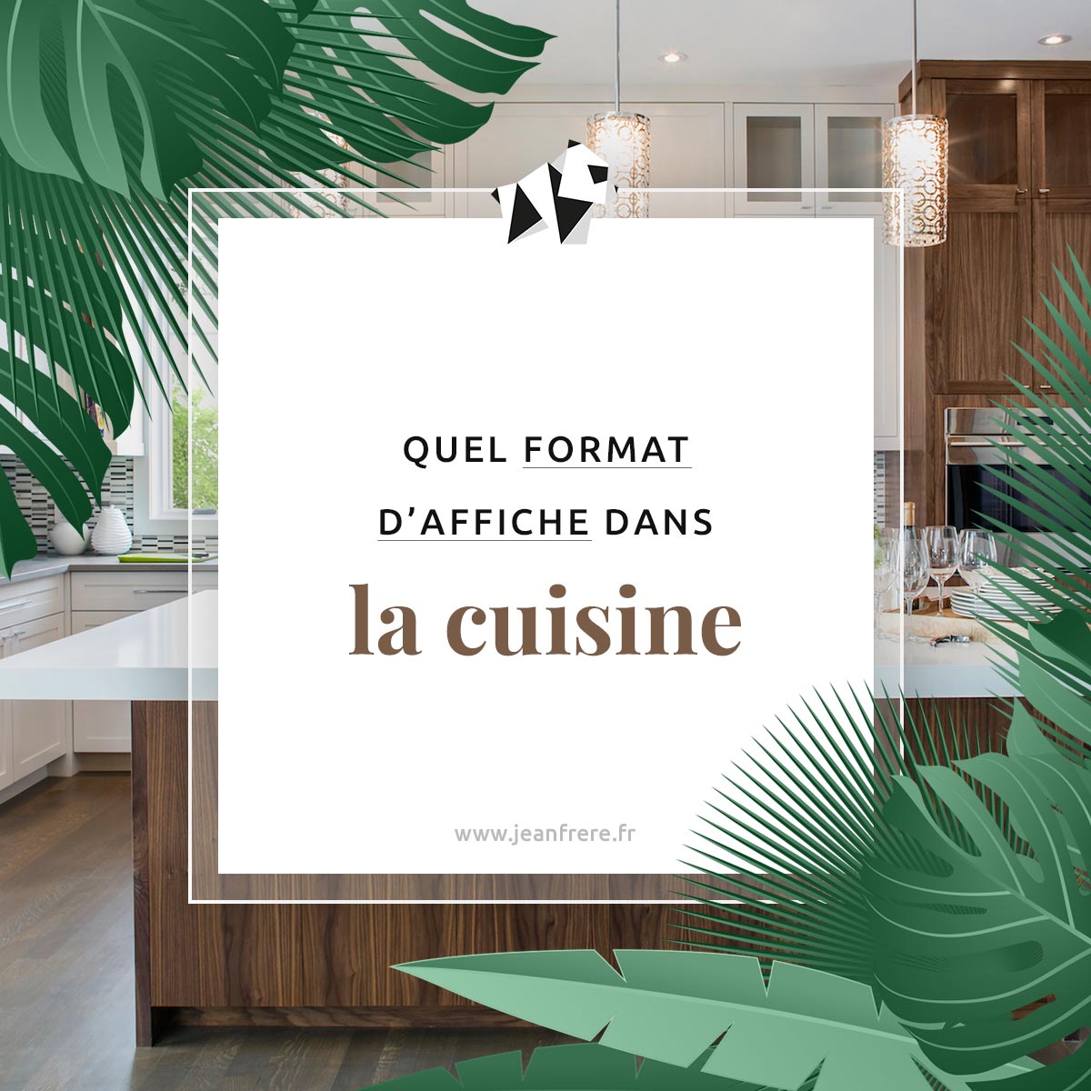 Guide format affiche cuisine